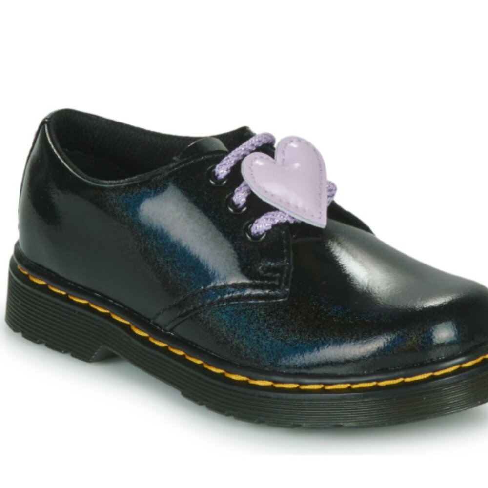 EUC Dr. Doc Martens AirWair 1461 J Softy T Heart Lace up Leather Oxfords size 4